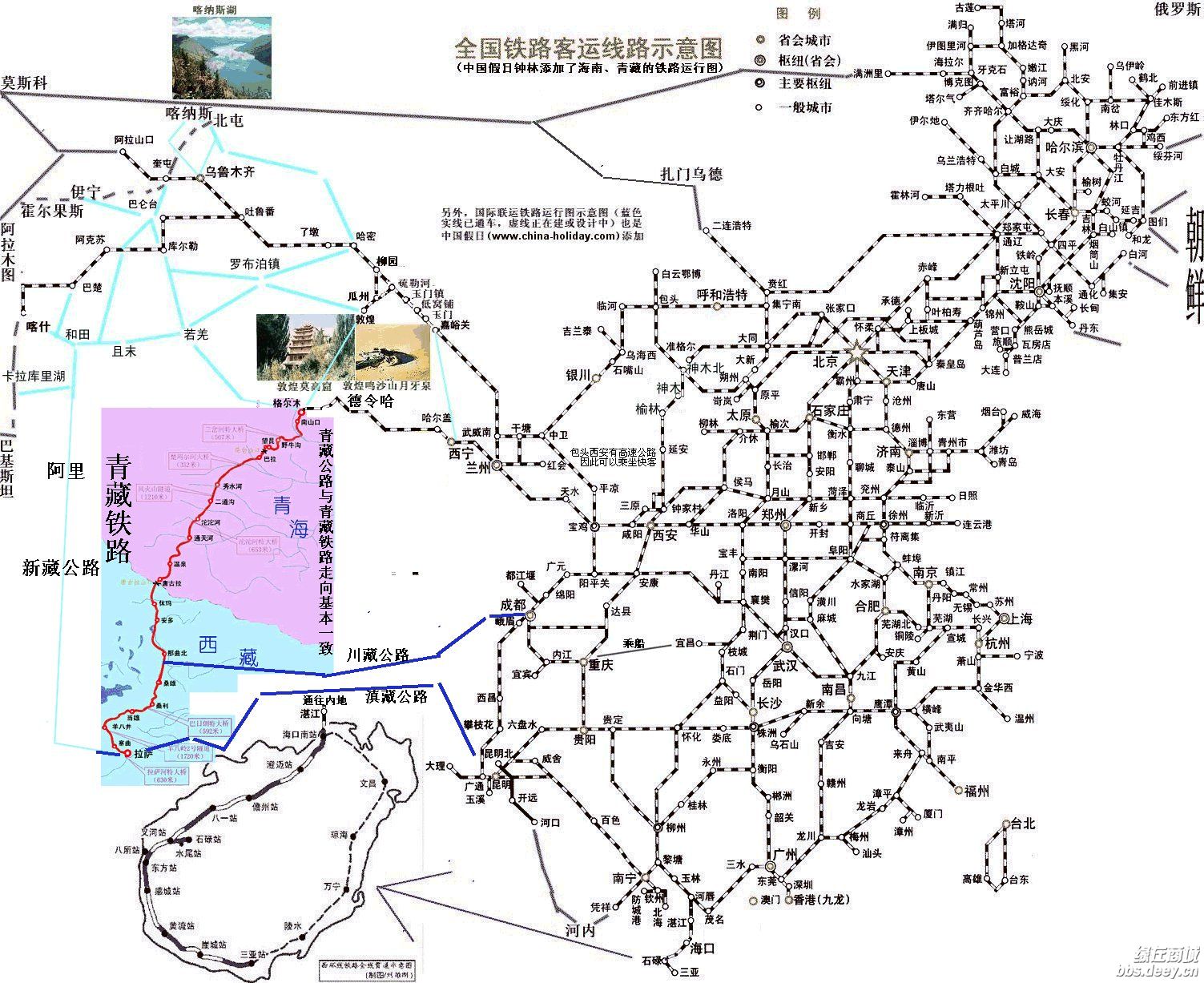山东铁路地图